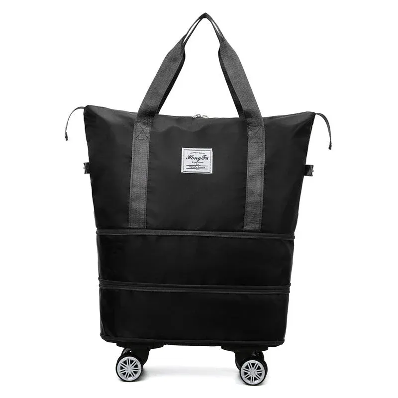 Voyage Chic - Sac de sport à roulettes avec séparation humide/sèche – Image 7
