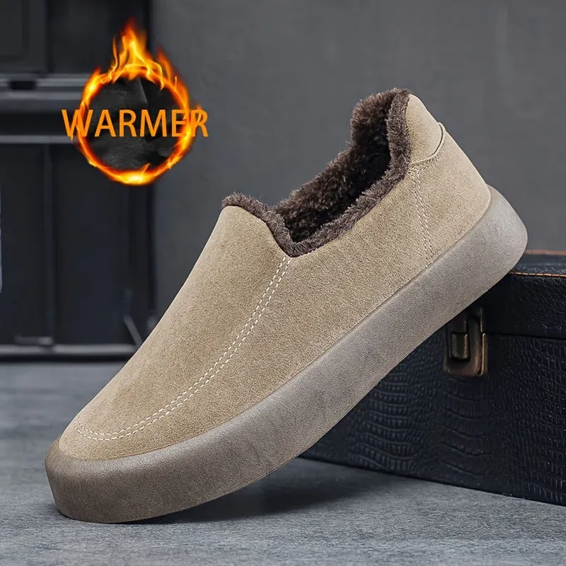 Noir & Co - Baskets vintage brunes avec doublure en polaire – Image 7