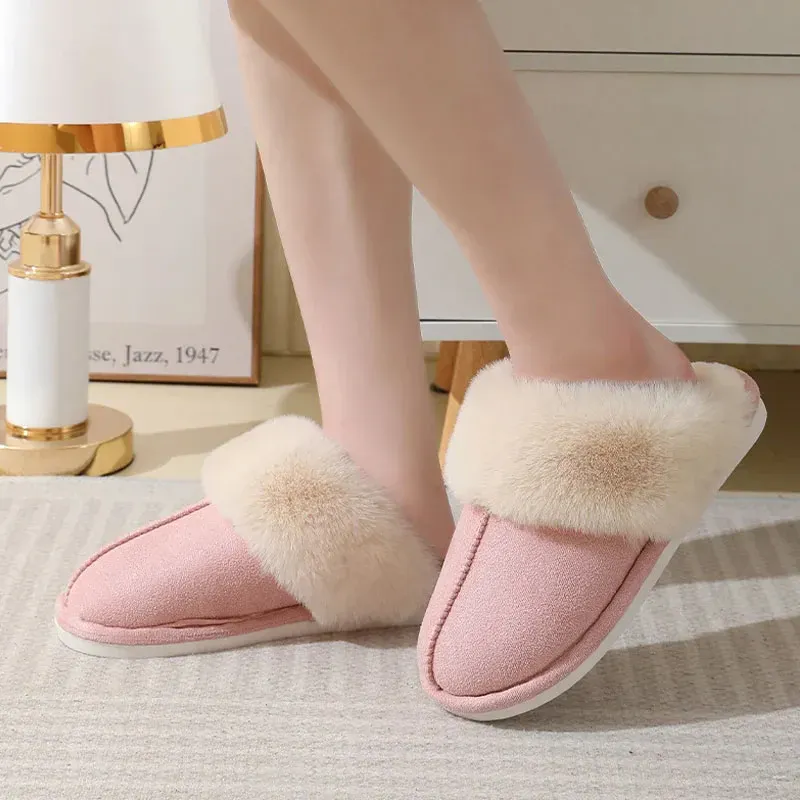 Chaleur Douillette - Chaussons en peluche anti-dérapants pour femmes – Image 4