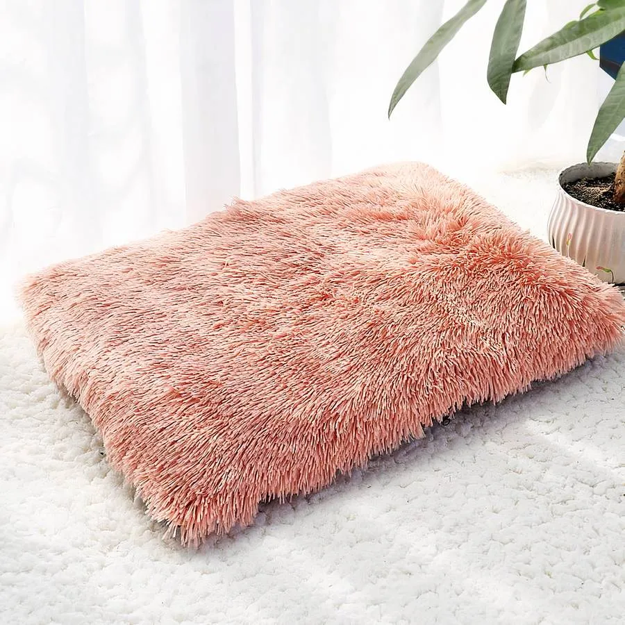 Coussin Long en peluche pour animaux de compagnie – Image 3