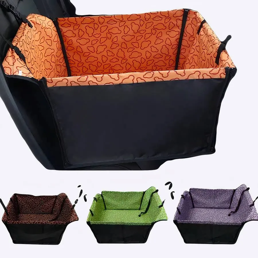 Housse panier de siège-auto pour chien