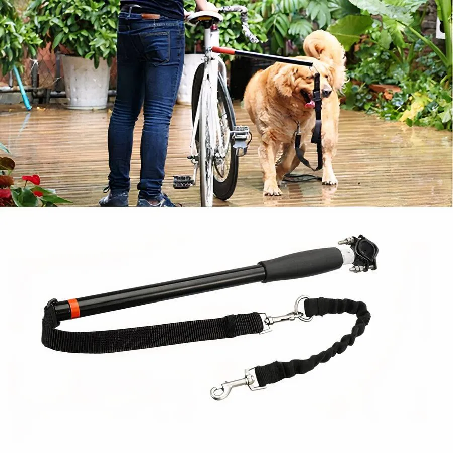 Laisse de vélo élastique pour chien – Image 2