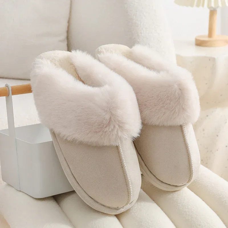 Chaleur Douillette - Chaussons en peluche anti-dérapants pour femmes – Image 6