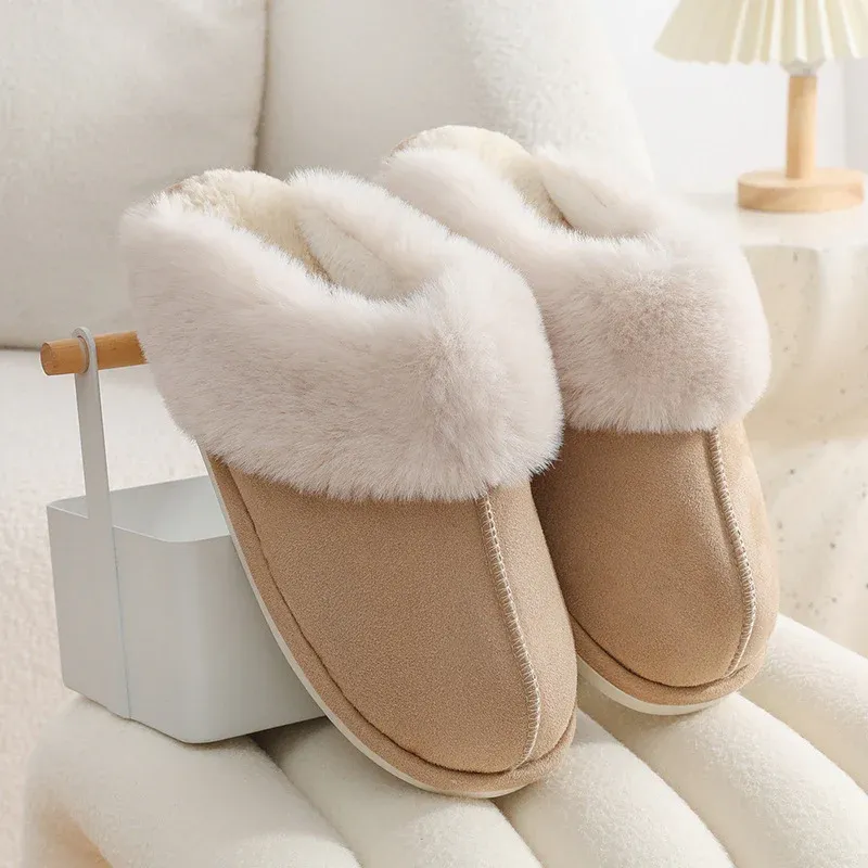 Chaleur Douillette - Chaussons en peluche anti-dérapants pour femmes – Image 8